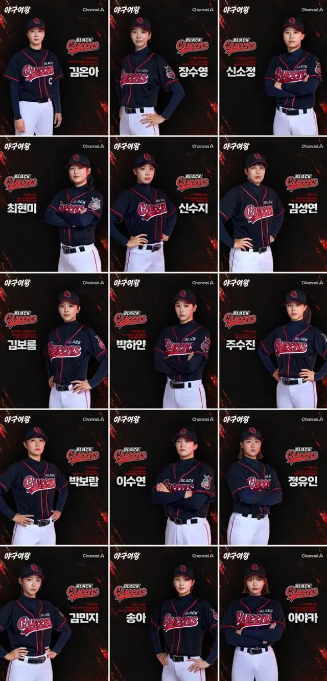 야구여왕
노는언니 강철부대W 골때녀 등등에서 운동잘하고 예능밥좀먹고 느낌좋은여성들 싹싹긁어옴