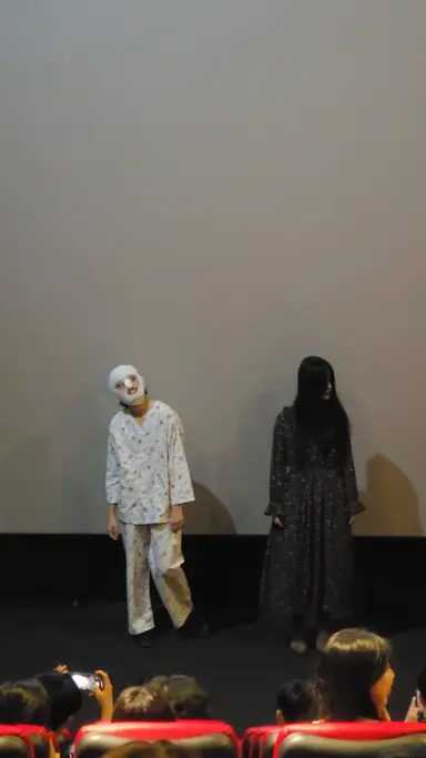오늘자 괴기열차 상영회.. 귀신분들 오셔서 진짜 깜짝 놀랐다