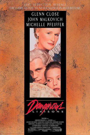 영화 ‘스캔들’(2003) 자체가 스티븐 프리어즈의 ‘Dangerous Liaisons’(1988)를 조선시대로 각색한 것. 원작은 1782년 프랑스 작가 라끌로의 소설.
