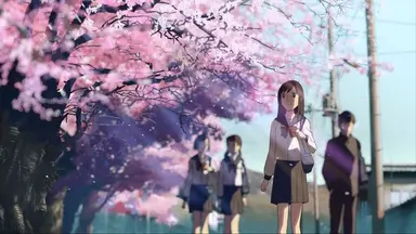 좋아하는 애니메이션 중 하나 '초속5센티미터'.재상영 소식의 반가움에 스크린 앞을 다시 마주하였다.화면 가득 벚꽃이 흩날리는 장면들,타카키와 아카리의 만남과 이별,카나에의 짝사랑.잔잔한 감동이 계속 일렁인다.