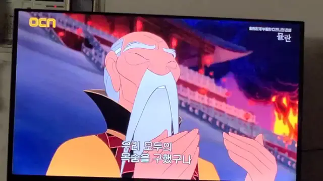 이거 보려고 뮬란보는건데 뮬란(2020)엔 이 장면 없음 ㅡㅡ
