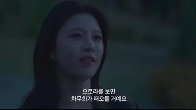 이 사랑 통역 되나요

- 앞으로 주호진 씨는 오로라를 보면 차무희가 떠오를 거예요
무서워하지 마요
오로라는 한국에는 안 뜨잖아요 다행이죠?

- 어떡하냐 이러다 뜨겠는데

대사씹좋음이..........
