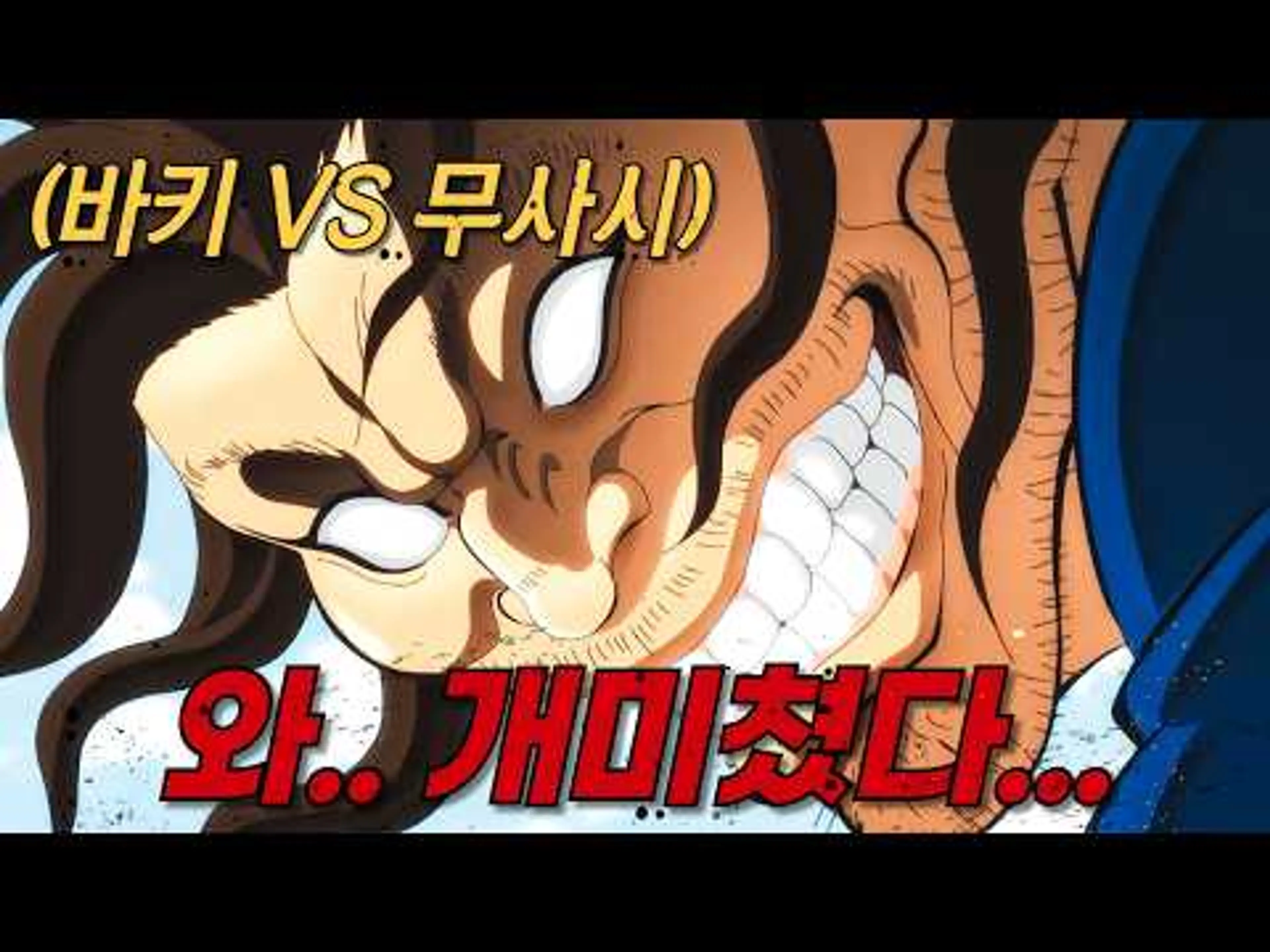 바키 최신판 떴다..! 『한마 바키 VS 미야모토 무사시』낭만 하나는 지리게 잘뽑는 넷플릭스 최신 애니. 개꿀잼입니다..ㄷㄷ [바키도 : 무적의 검사]
