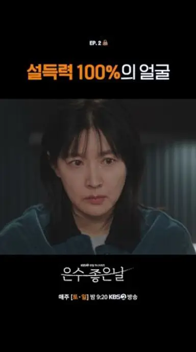 설득력 100%의 얼굴 #은수좋은날 #Walkingonthinice #이영애 #김영광 #박용우 다시보기 쇼츠
