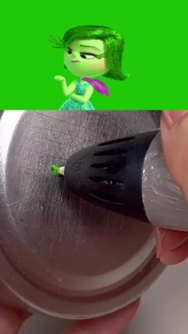 3d펜으로 인사이드아웃 까칠이 만들기! I made a Inside Out DISGUST!🥦 다시보기 쇼츠