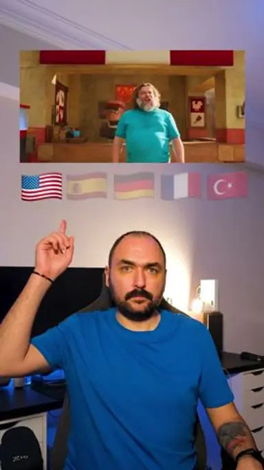 Minecraft Filmi: Steve'in 'Lav Tavuğu' Şarkısı 5 Dilde | Eğlenceli An 다시보기 쇼츠