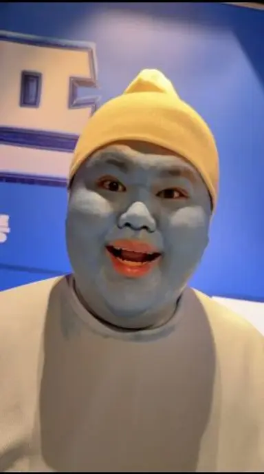 스머프 분장하고 영화보러 가기 ㅋㅋㅋ #스머프 #8월6일대개봉 다시보기 쇼츠