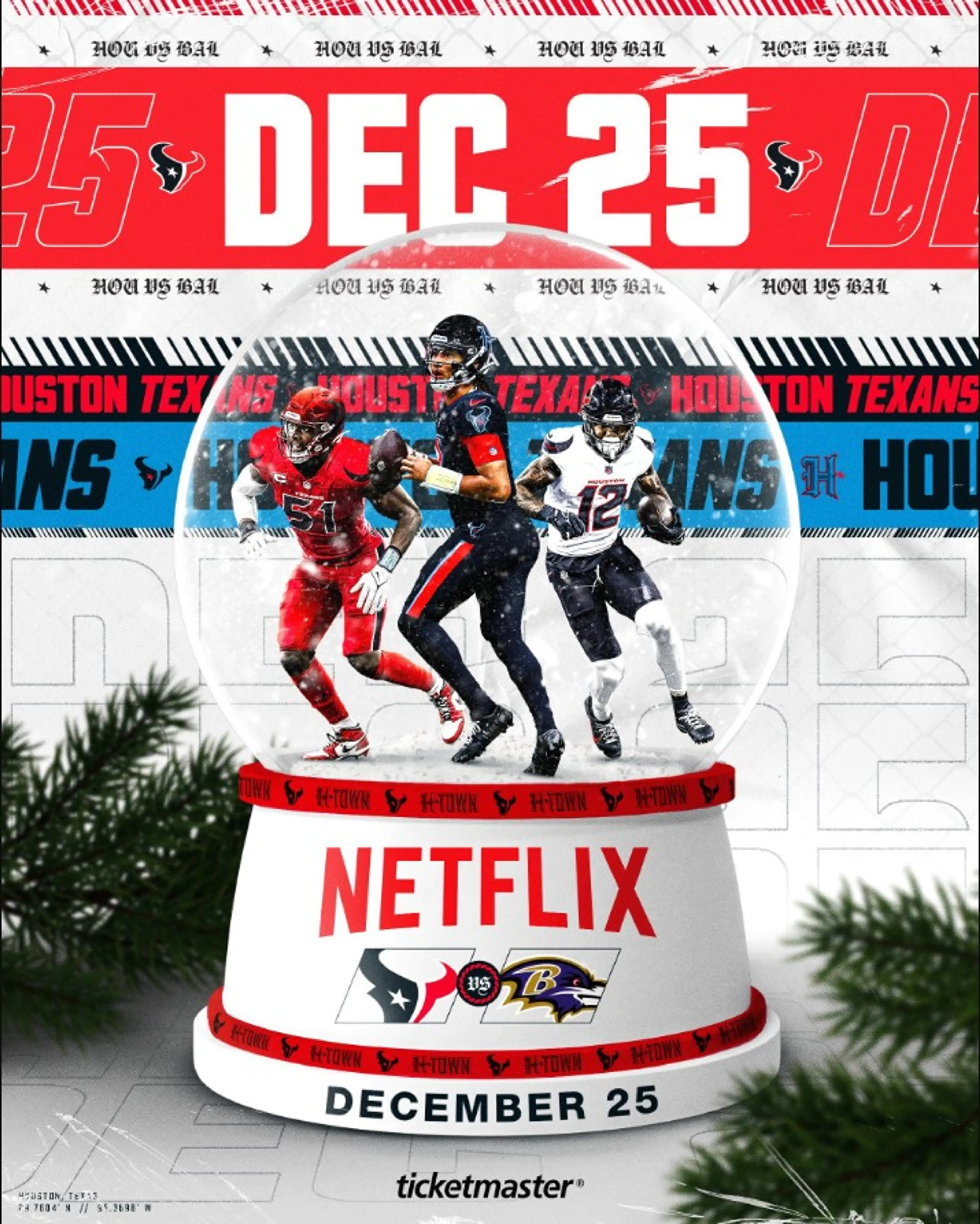 NFL on Christmas Baltimore Ravens vs. Houston Texans