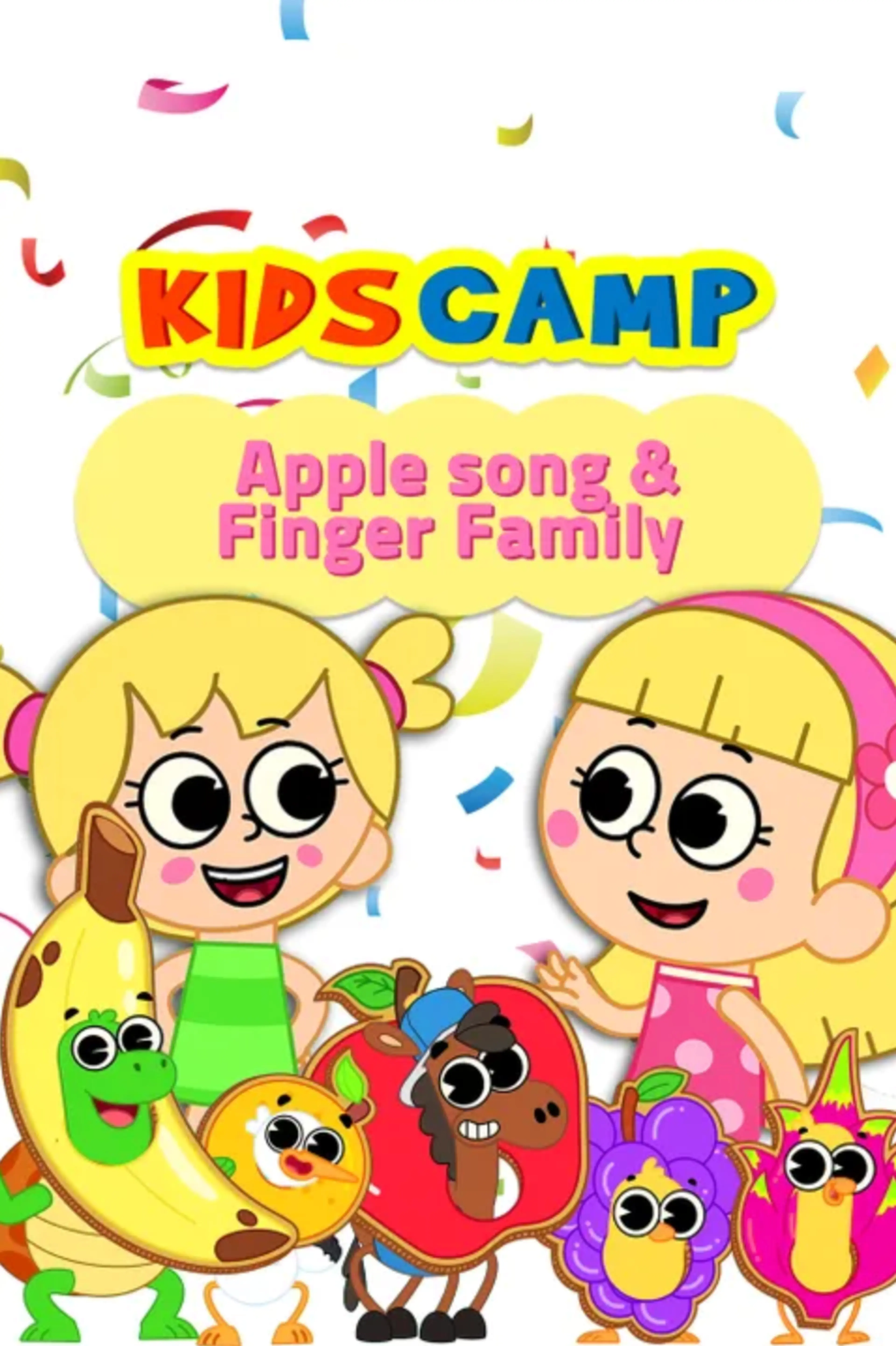 KidsCamp - Apple song & Finger Family