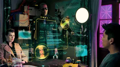 '루키스' 왕대륙 만난 밀라 요보비치, 액션 여전사 위엄 : 네이트 연예