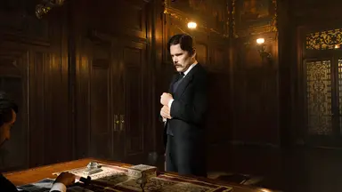 싱크로율 200%…에단 호크 주연 '테슬라' 메인 포스터 공개 : 네이트 연예