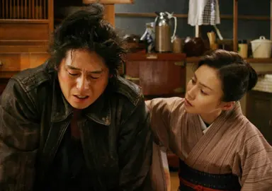 영화 ''역도산''의 설경구와 나카타니 미키 - 노컷뉴스