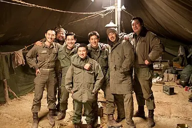 [포토] 고수-신하균 '영화 고지전 기대하세요' : 네이트 연예