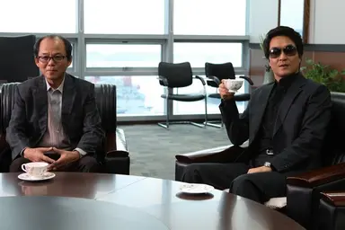 한석규 "'이층의 악당', 김혜수 때문에 출연" : 네이트 연예